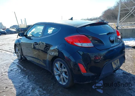 2016 Hyundai Veloster from USA, damaged, VIN KMHTC6AD1GU262391